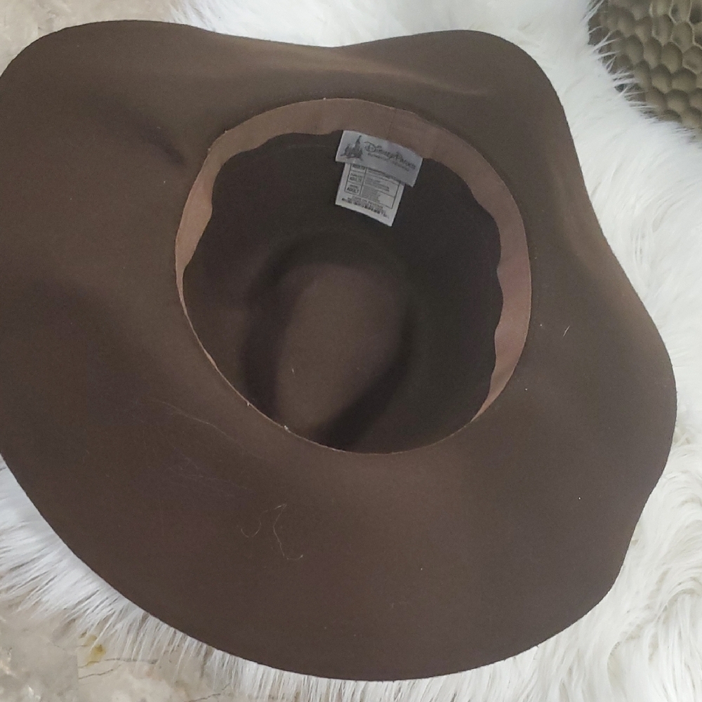 Disney Park  Brown and Cream Fedora Hat - Picture 4 of 10